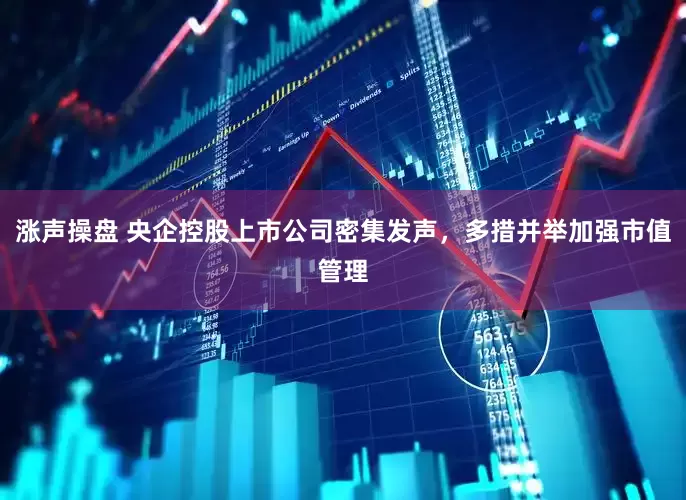 涨声操盘 央企控股上市公司密集发声，多措并举加强市值管理